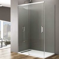 Mampara de ducha en aluminio dFanton