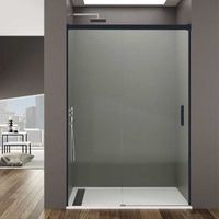 Mampara de ducha Basic Negra dFanton