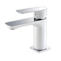 Griferia Cassion Cromo/Blanco de dFanton